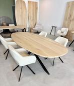 Eetkamertafel - Eiken tafel - Deens ovale tafel - UITVERKOOP, Huis en Inrichting, Tafels | Eettafels, Ophalen, Eikenhout, Info@woonloodz.nl