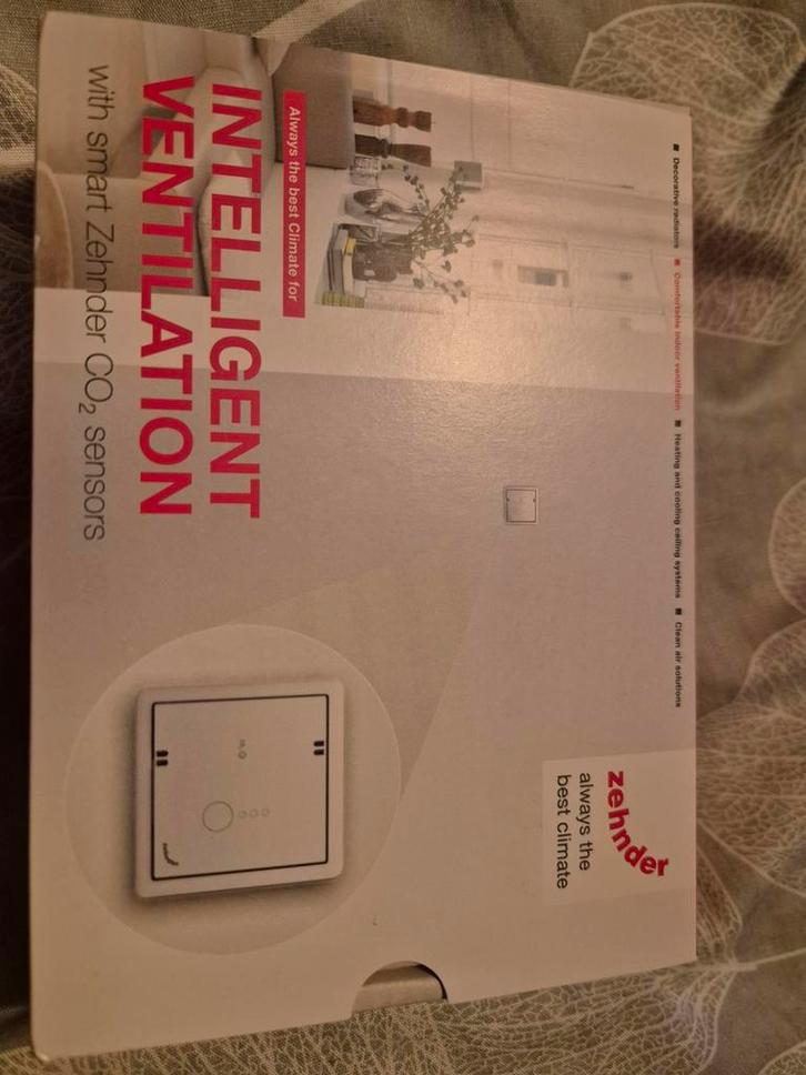 Zehnder CO2 Sensor RF67 opbouw- Vraaggestuurde Ventilatie, Doe-het-zelf en Verbouw, Ventilatie en Afzuiging, Ophalen of Verzenden