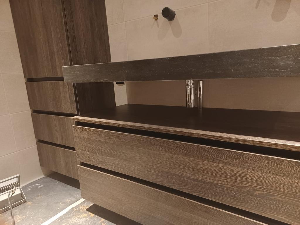 Badkamermeubel op Maat - Uniek & Handgemaakt, Overige typen, Ophalen of Verzenden, Zo goed als nieuw, Minder dan 100 cm