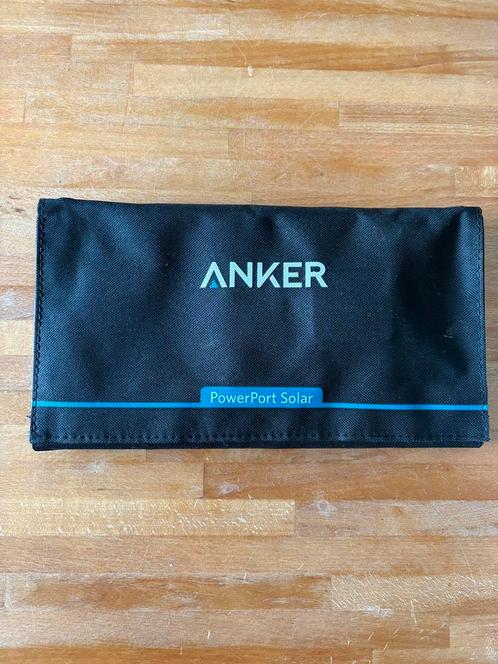 Anker powerport solar - zonnepaneel, Telecommunicatie, Mobiele telefoons | Telefoon-opladers, Zo goed als nieuw, Ophalen of Verzenden