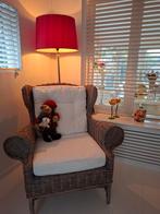Rotan fauteuil, Gebruikt, Minder dan 75 cm, Riet of Rotan, Ophalen of Verzenden
