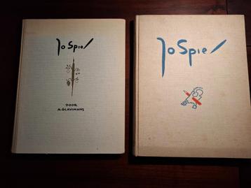 Twee boeken van tekenaar Jo Spier (1900 - 1978) beschikbaar voor biedingen