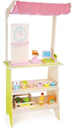 Houten marktkraam incl accessoires,goedkoopste, Ophalen of Verzenden, Nieuw, Meubelstuk of Keukentje