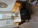 Mooie stevige eetafel met stoelen en bank., Huis en Inrichting, Ophalen