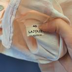 Dieter Heupel korte blazer licht roze metallic stof 40 43047, Maat 38/40 (M), ., Dieter Heupel, Dieter Heupel