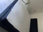Boxspring Bed - Blue (180 cm), Ophalen, Gebruikt, Tweepersoons, 180 cm