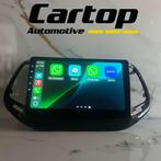 Jeep Compass 2017–2020 Android 13 Radio CarPlay Auto, Auto diversen, Autoradio's, Marconistraat 68P, Zo goed als nieuw, Info@cartop-automotive.nl