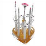 Nail art Penselen Display Houder 12 gaten. Nagels., ., Nieuw, Ophalen of Verzenden, .
