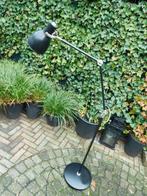 Leeslamp ZWART diverse instelmogelijkheden  tot hoogte 1.75m, Huis en Inrichting, Lampen | Vloerlampen, Gebruikt, 100 tot 150 cm
