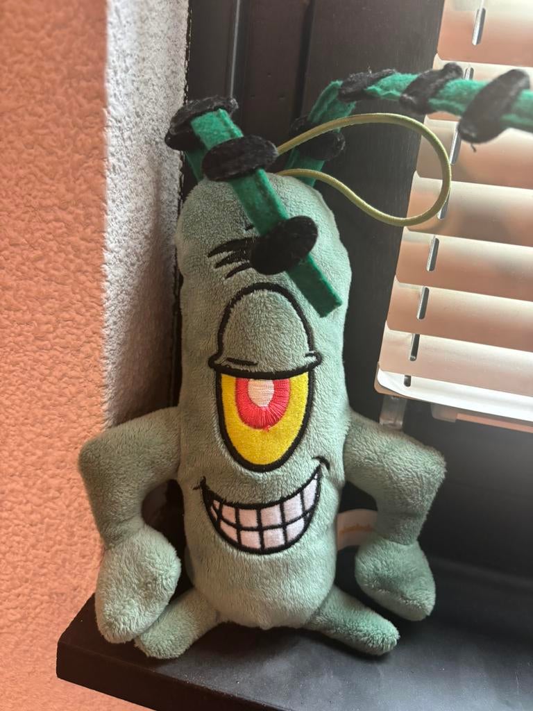 Plankton knuffel movie park, Ophalen of Verzenden, Zo goed als nieuw