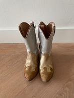 Clic cowboylaarzen boots laarzen bruin zilver goud maat 32, Meisje, Ophalen of Verzenden, Clic, Laarzen