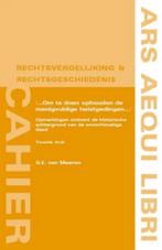 Ars Aequi Cahiers rechtsvergelijking en rechtsgeschiedenis, Boeken, Diverse auteurs, Ophalen of Verzenden, Beta, WO