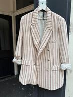 10days blazer beige streep  XXL, Ophalen of Verzenden, Zo goed als nieuw, Maat 46/48 (XL) of groter, Beige