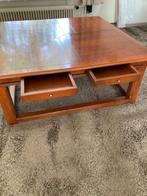 Salontafel kersen gekleurd, Huis en Inrichting, Tafels | Salontafels, Ophalen, Kersenhout, Gebruikt, Vierkant