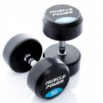 GEZOCHT.. 38 kg en 40 kg dumbells van Muscle Power, Sport en Fitness, Fitnessmaterialen, Ophalen of Verzenden, Zo goed als nieuw
