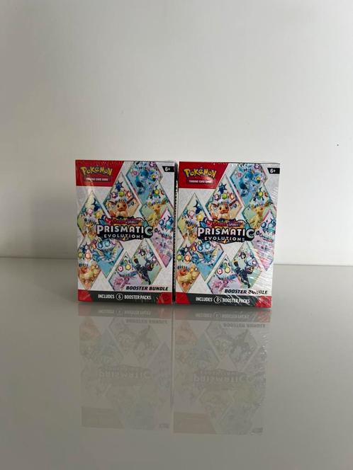 5x Prismatic evolutions Booster bundle, Hobby en Vrije tijd, Verzamelkaartspellen | Pokémon, Nieuw, Boosterbox, Ophalen of Verzenden
