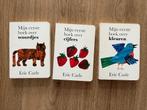 Eric Carle - 3 boeken cijfers, kleuren en woordjes, Boeken, Kinderboeken | Baby's en Peuters, Ophalen of Verzenden, Zo goed als nieuw