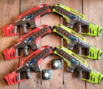 Lasergame set XXL huur kinderfeest verjaardag laserschieten beschikbaar voor biedingen