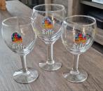 3 Leffe Bierglazen - Zo Goed Als Nieuw, Antiek en Kunst, Ophalen of Verzenden