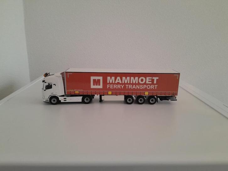 Daf XD van Mentra Transport met Mammoet Ferrytrailer ., Hobby en Vrije tijd, Modelauto's | 1:50, Nieuw, Bus of Vrachtwagen, Wsi