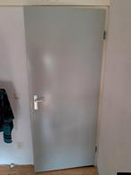 Binnen opdekdeur 201 x 85, Doe-het-zelf en Verbouw, Deuren en Horren, Ophalen, Gebruikt, 80 tot 100 cm, Binnendeur
