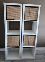 2 Ikea Kallax open kasten, wit 42x147 cm, Huis en Inrichting, Kasten | Wandmeubels, 100 tot 150 cm, Ophalen of Verzenden, Zo goed als nieuw