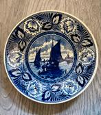 Delfts Blauw Bord - Boch Frères, Ophalen of Verzenden