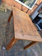 Teak eettafel, Huis en Inrichting, Tafels | Eettafels, Ophalen, 50 tot 100 cm, Zo goed als nieuw, 150 tot 200 cm