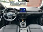 Ford Focus 1.0 EcoBoost ST Line Business / Navi / B&O / Lede, 125 pk, Gebruikt, Met garantie (alle), Blauw