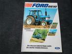 Tractor folder Ford 6610, Ophalen of Verzenden, Zo goed als nieuw