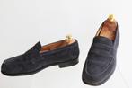 Exclusieve pennyloafers van J.M. Weston in 7.5 = maat 41.5, Loafers, J.M. Weston, Blauw, Ophalen of Verzenden