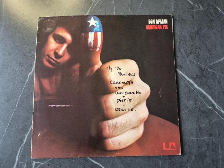 LP Don McLean - American Pie, Cd's en Dvd's, Vinyl | Pop, Gebruikt, 1960 tot 1980, 12 inch, Ophalen of Verzenden