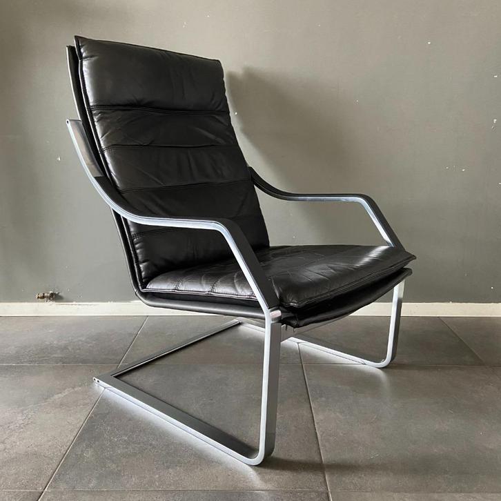 OPRUIMING Jaren 70 fauteuil Rudolf B Glatzel  Walter Knoll, Huis en Inrichting, Fauteuils, Gebruikt, 50 tot 75 cm, 75 tot 100 cm