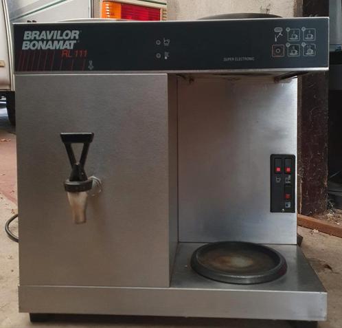 Gebruikte onderdelen Bravilor Rl111 koffiezetapparaat, Witgoed en Apparatuur, Koffiezetapparaten, Zo goed als nieuw, Gemalen koffie