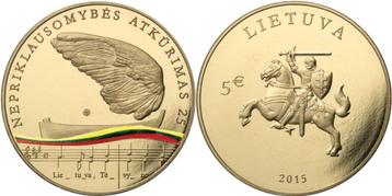 5 euro 2015 Litouwen 2015