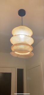 Gouden Lampion Hanglamp, Huis en Inrichting, Lampen | Hanglampen, Ophalen of Verzenden, Zo goed als nieuw, Stof, Minder dan 50 cm