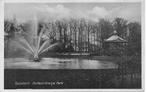 Apeldoorn Fontein Oranje Park., Ophalen of Verzenden, 1940 tot 1960, Gelopen, Gelderland