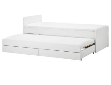 IKEA Slakt Bedframe met Onderbed en Opbergers - afbeelding 6