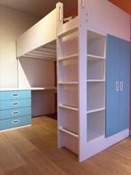 SMÅSTAD Hoogslaper met Bureau - 90x200, Kinderen en Baby's, Kinderkamer | Stapelbedden en Hoogslapers, Ophalen, Gebruikt, Hoogslaper