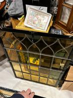 2 stuks zware glas in lood panelen samen voor 100 euro!, Ophalen, Gebruikt, Overige typen, Glas in lood