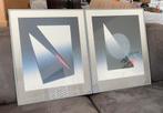 2 litho’s in lijst van Jan Lens, Ophalen
