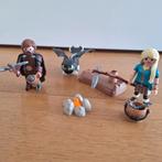 Playmobil Dragons 700400 Hikkie en Astrid en baby draak, Ophalen of Verzenden, Zo goed als nieuw