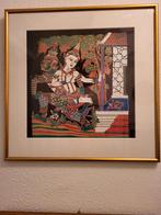 Oosterse kunst-objecten 5 stuks i.z.g.st, Ophalen