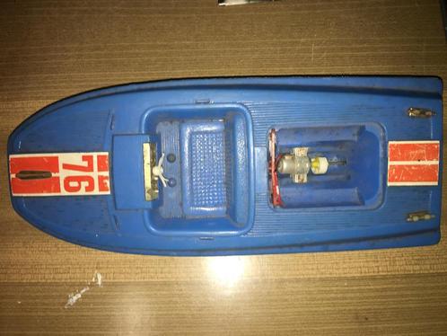 Speedboot 76 uit begin jaren 70 Geobra (voorloper Playmobil), Kinderen en Baby's, Speelgoed | Playmobil, Gebruikt, Ophalen of Verzenden