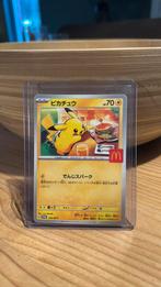 Pikachu mc donalds japan promo, Hobby en Vrije tijd, Verzamelkaartspellen | Pokémon, Ophalen of Verzenden, Zo goed als nieuw