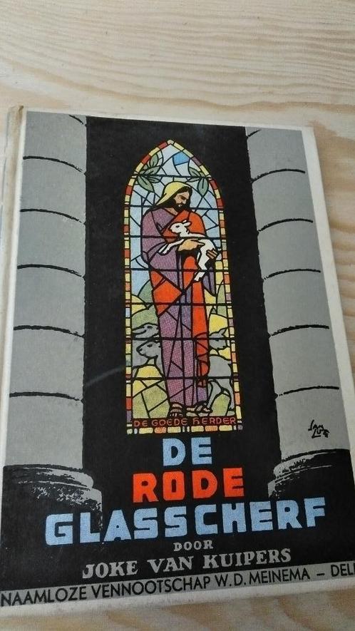 "De rode glasscherf" Illustraties van Jan Lutz, Antiek en Kunst, Antiek | Boeken en Bijbels, Verzenden