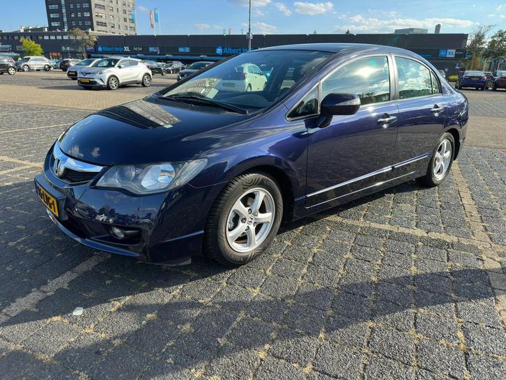 Honda Civic 1.3 95pk CVT 2010 Blauw, Auto's, Honda, Particulier, Civic, Hybride Elektrisch/Benzine, A, Sedan, Automaat, Origineel Nederlands