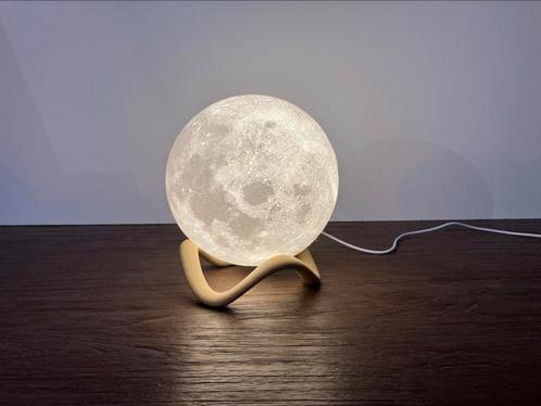 Nieuwe Design Maanlamp, Huis en Inrichting, Lampen | Tafellampen, Nieuw, Minder dan 50 cm, Ophalen of Verzenden