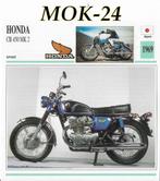 Mok24 motorkaart honda cb 450 mk 2 ( 1969), Ophalen of Verzenden, Zo goed als nieuw