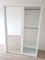 Kledingkast Vasto 120 Wit met spiegels, Inhoud MONTAGE 80, Montageservice, eigen chauffeurs, modern, spiegeldeuren, wit, 100 tot 150 cm